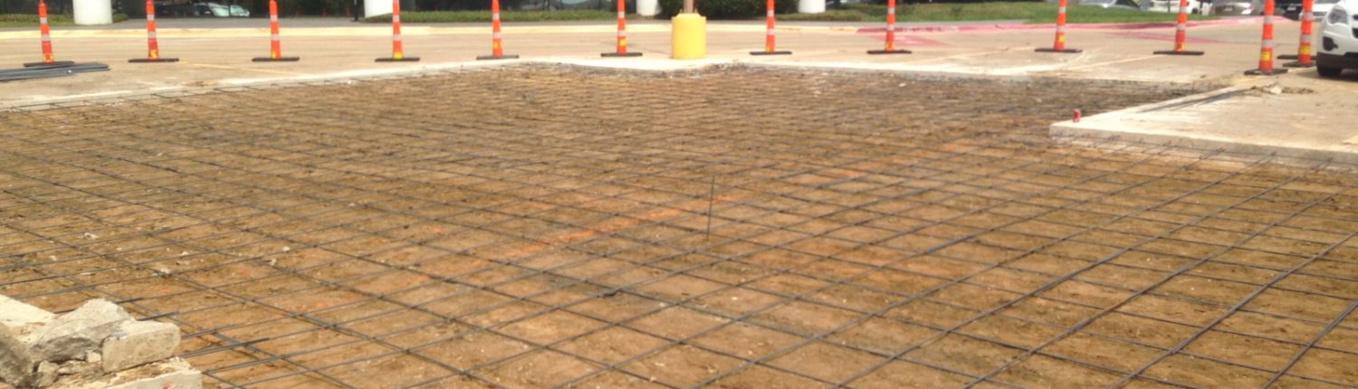 replacing parking lot paving