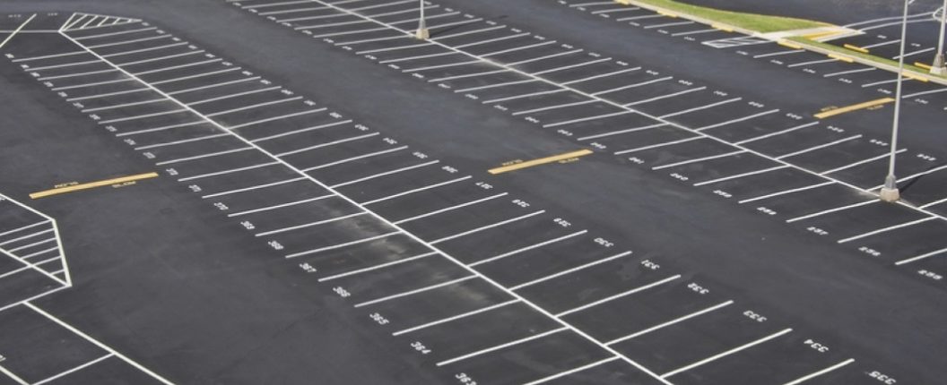 Commercial Parking Lot Striping