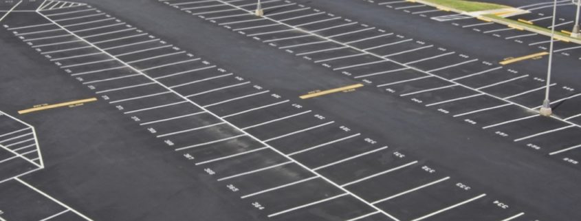 Commercial Parking Lot Striping