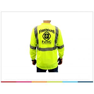 Yellow SAFETY APPAREL vest